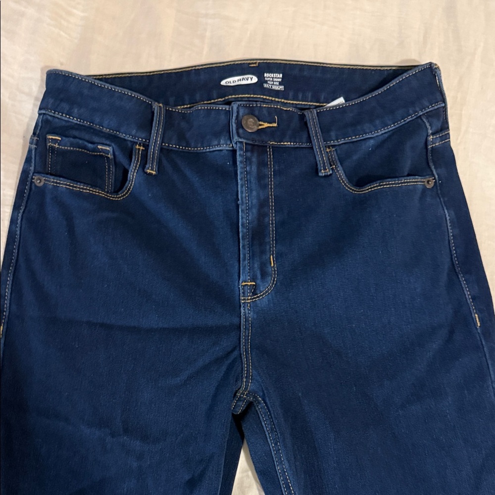 Old Navy Men's Dark Blue Slim Jeans